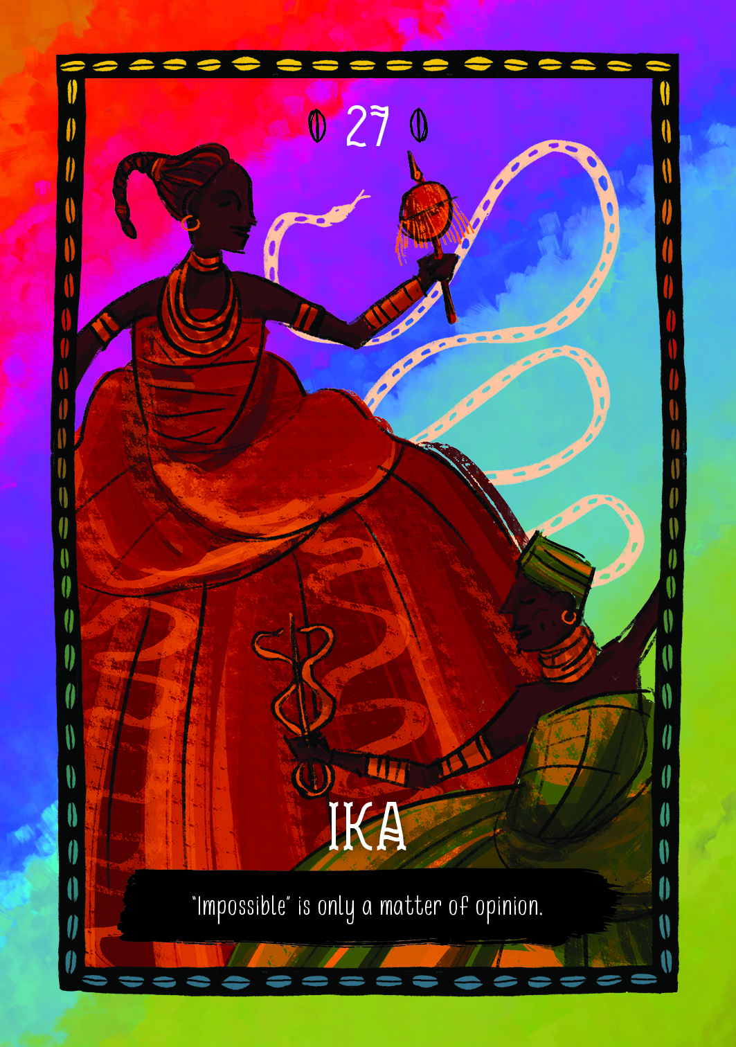 African Gods Oracle Cards
